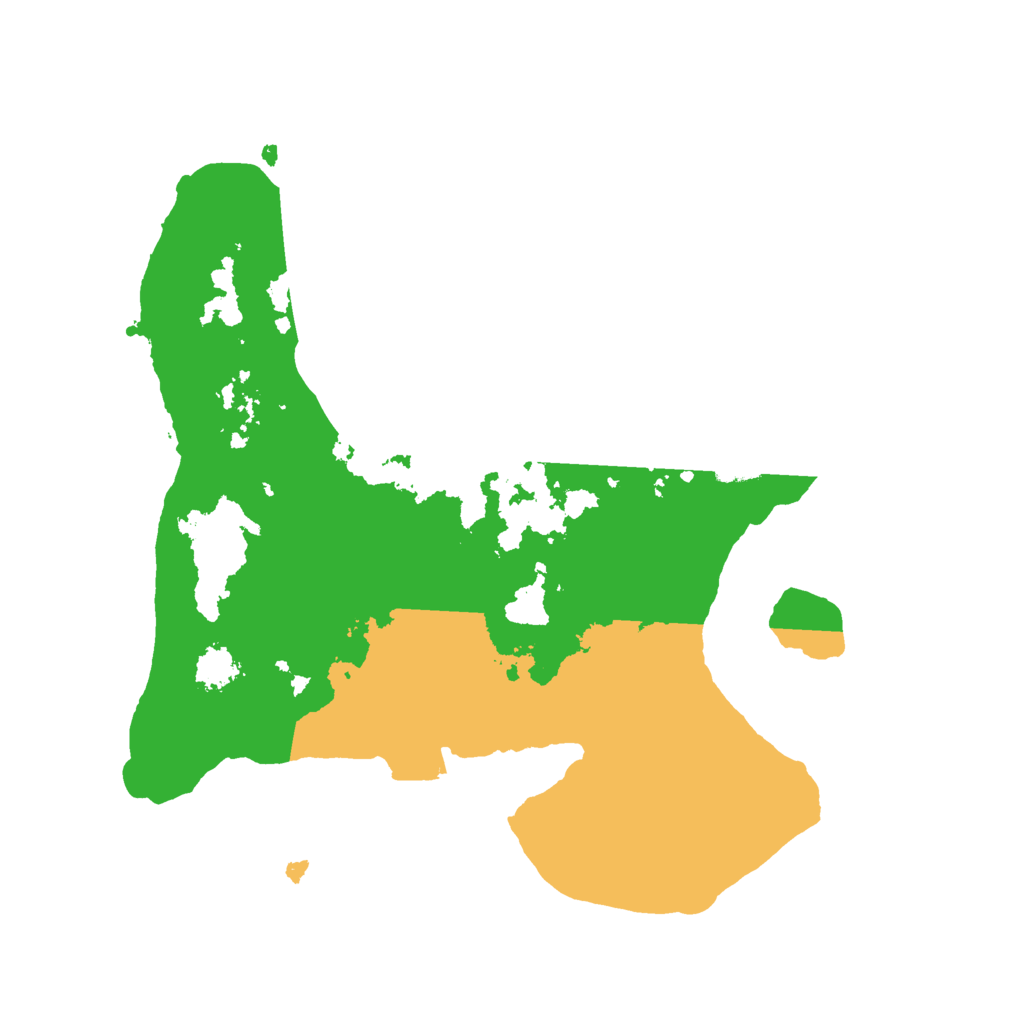 Biome Rust Map: Procedural Map, Size: 2200, Seed: 1824679129