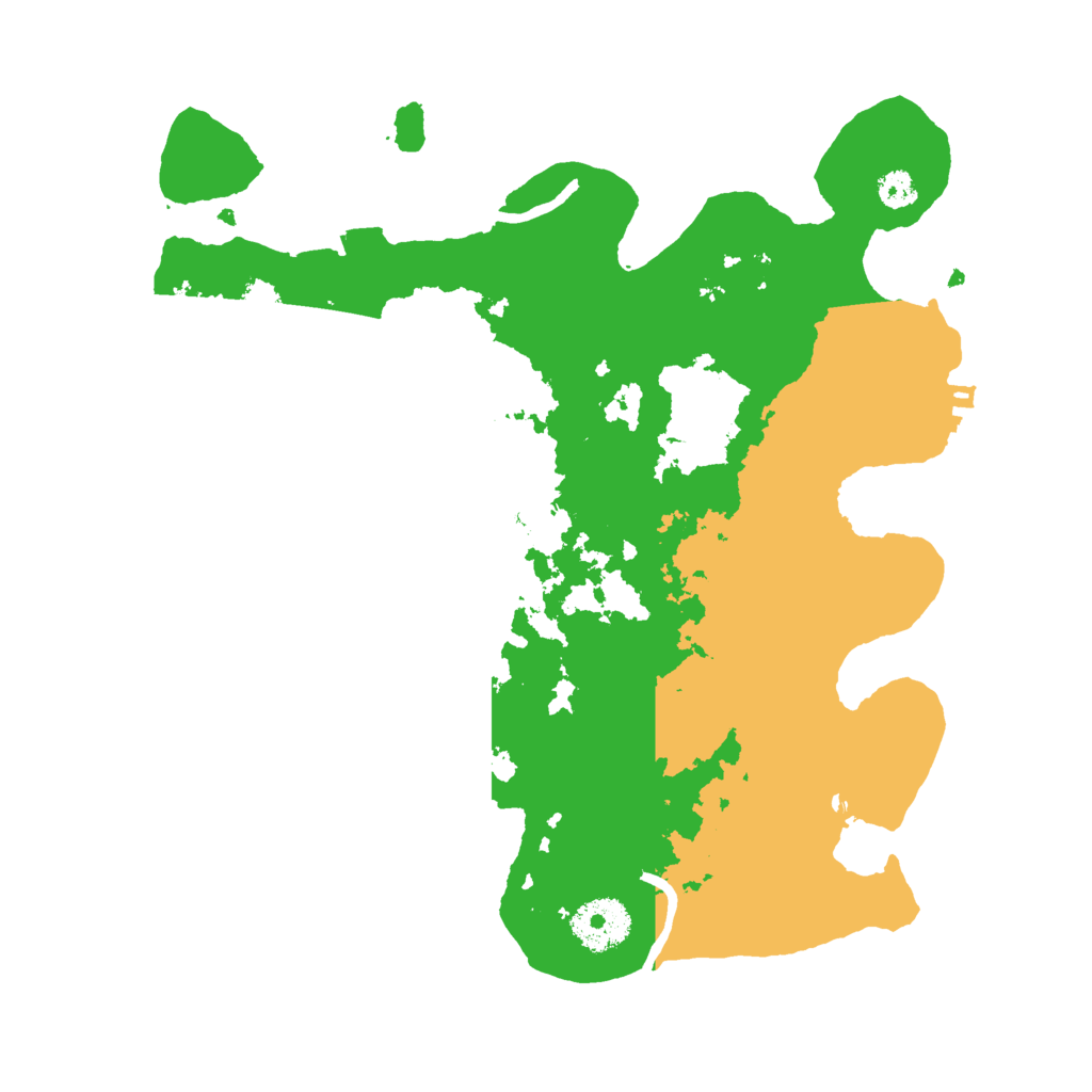 Biome Rust Map: Procedural Map, Size: 3000, Seed: 2100306596
