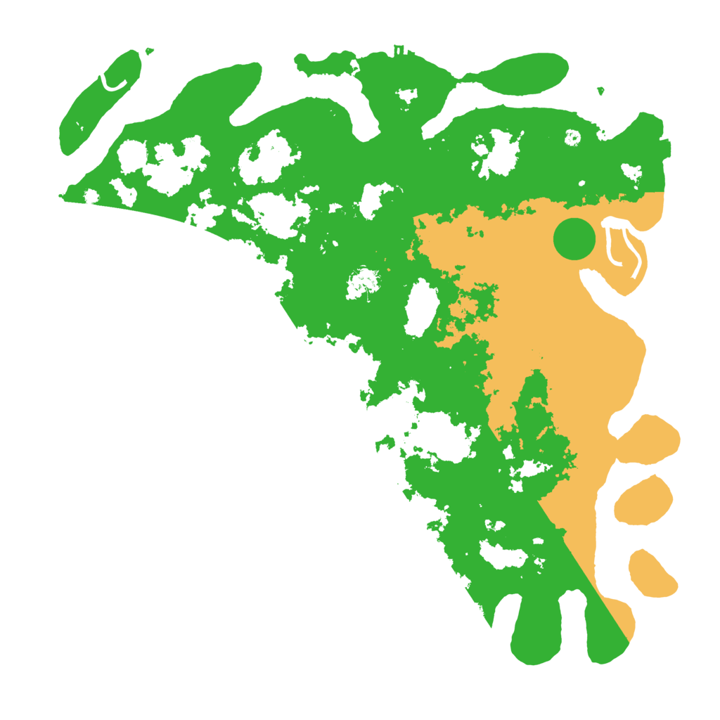 Biome Rust Map: Procedural Map, Size: 4500, Seed: 323865