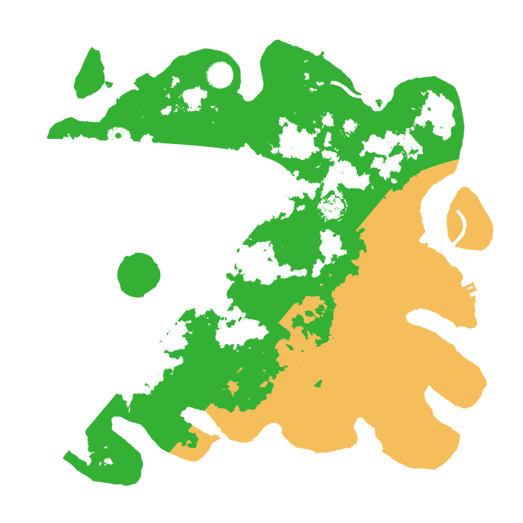 Biome Rust Map: Procedural Map, Size: 3500, Seed: 165019588