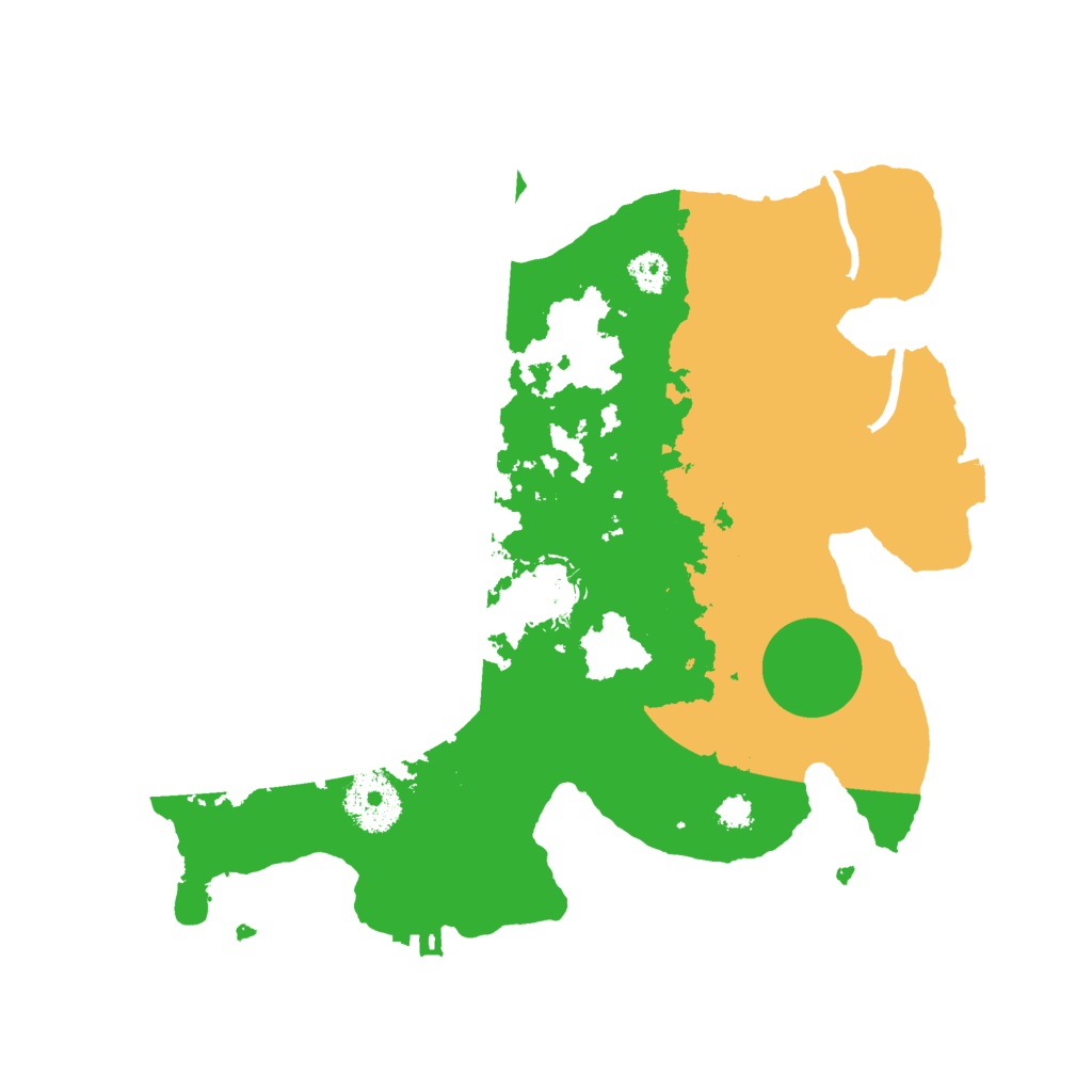 Biome Rust Map: Procedural Map, Size: 2900, Seed: 1618642814