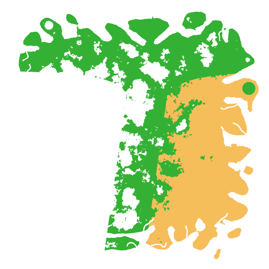Biome Rust Map: Procedural Map, Size: 5500, Seed: 381634230