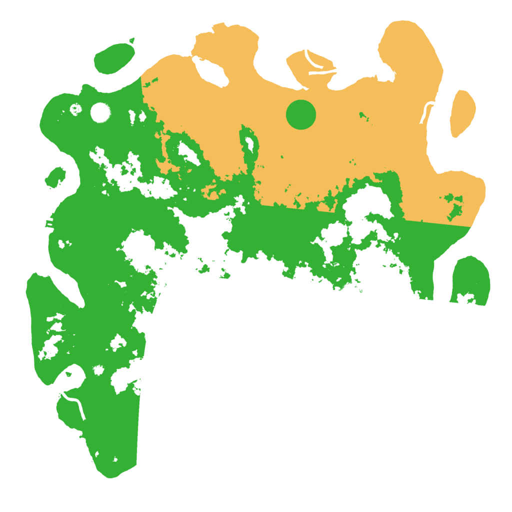 Biome Rust Map: Procedural Map, Size: 4500, Seed: 6213