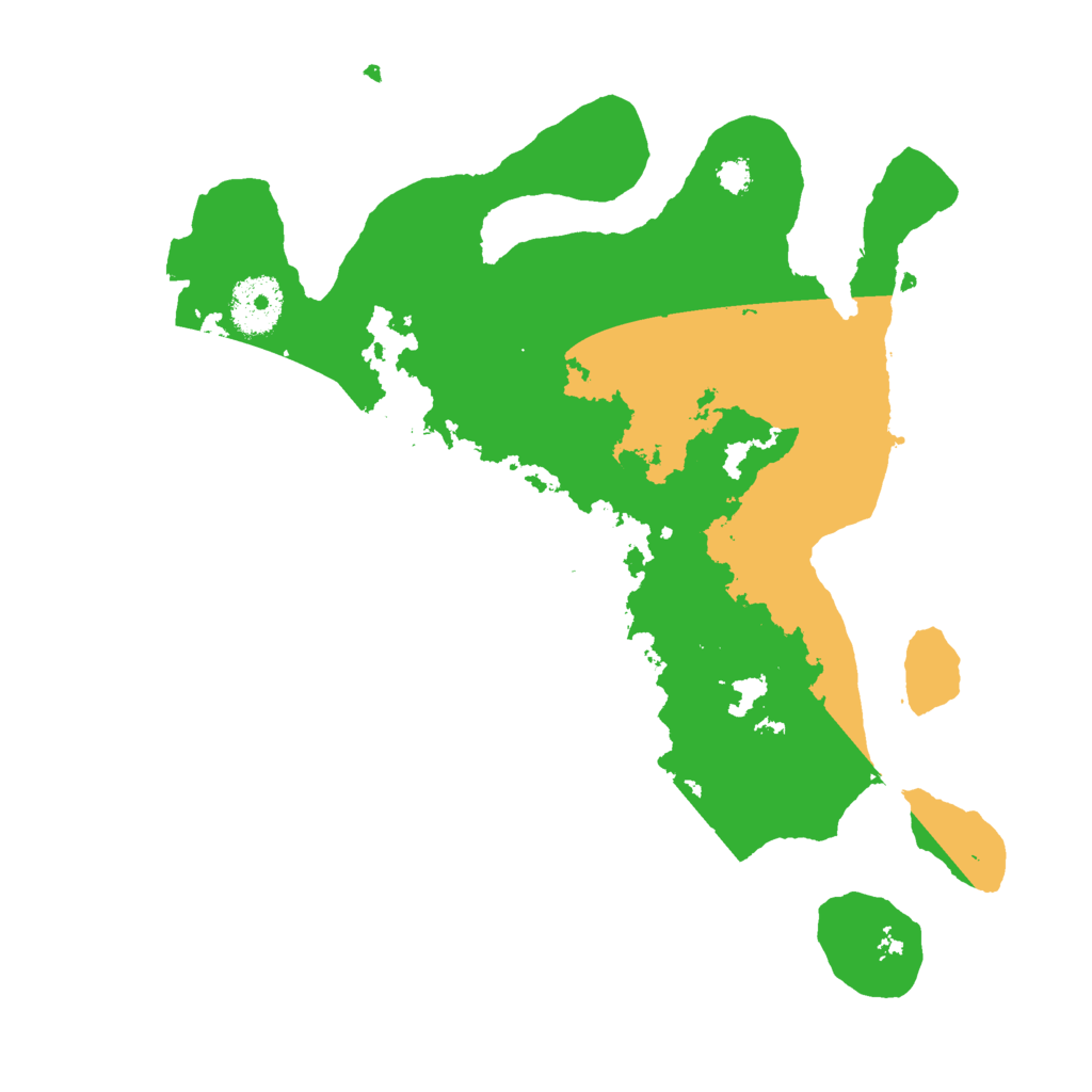 Biome Rust Map: Procedural Map, Size: 3000, Seed: 7425960