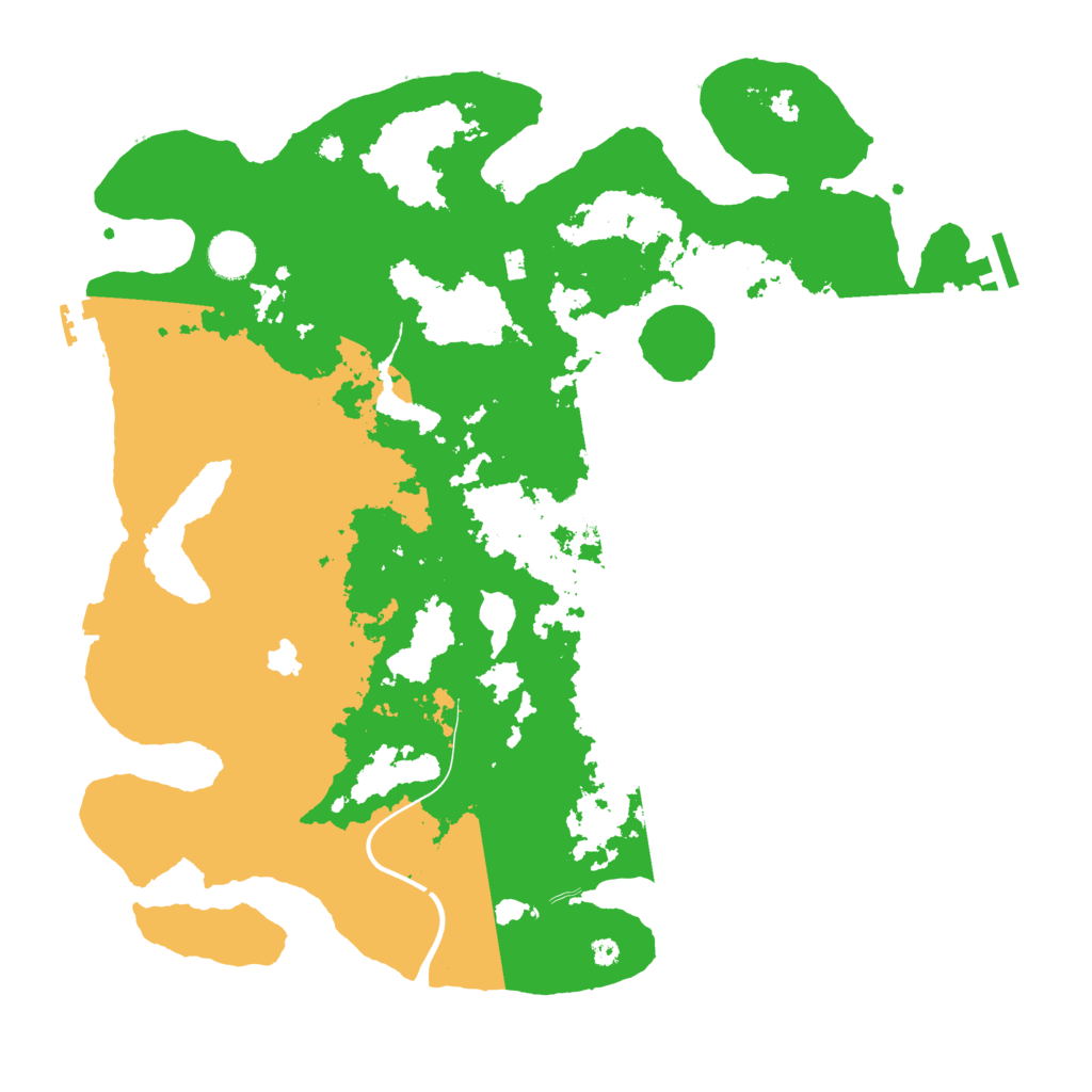 Biome Rust Map: Procedural Map, Size: 4000, Seed: 234451244