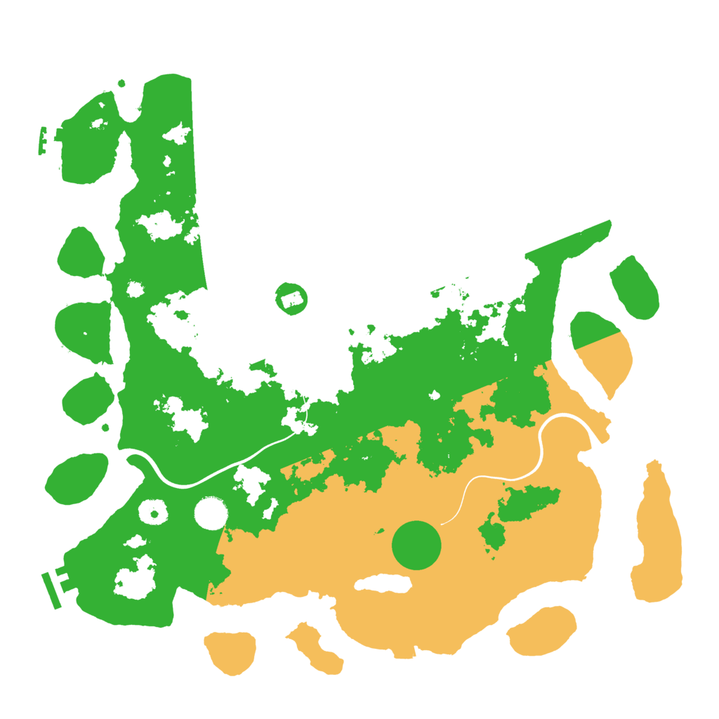 Biome Rust Map: Procedural Map, Size: 3850, Seed: 44901526