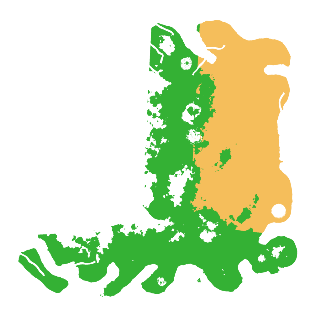 Biome Rust Map: Procedural Map, Size: 4000, Seed: 122105001