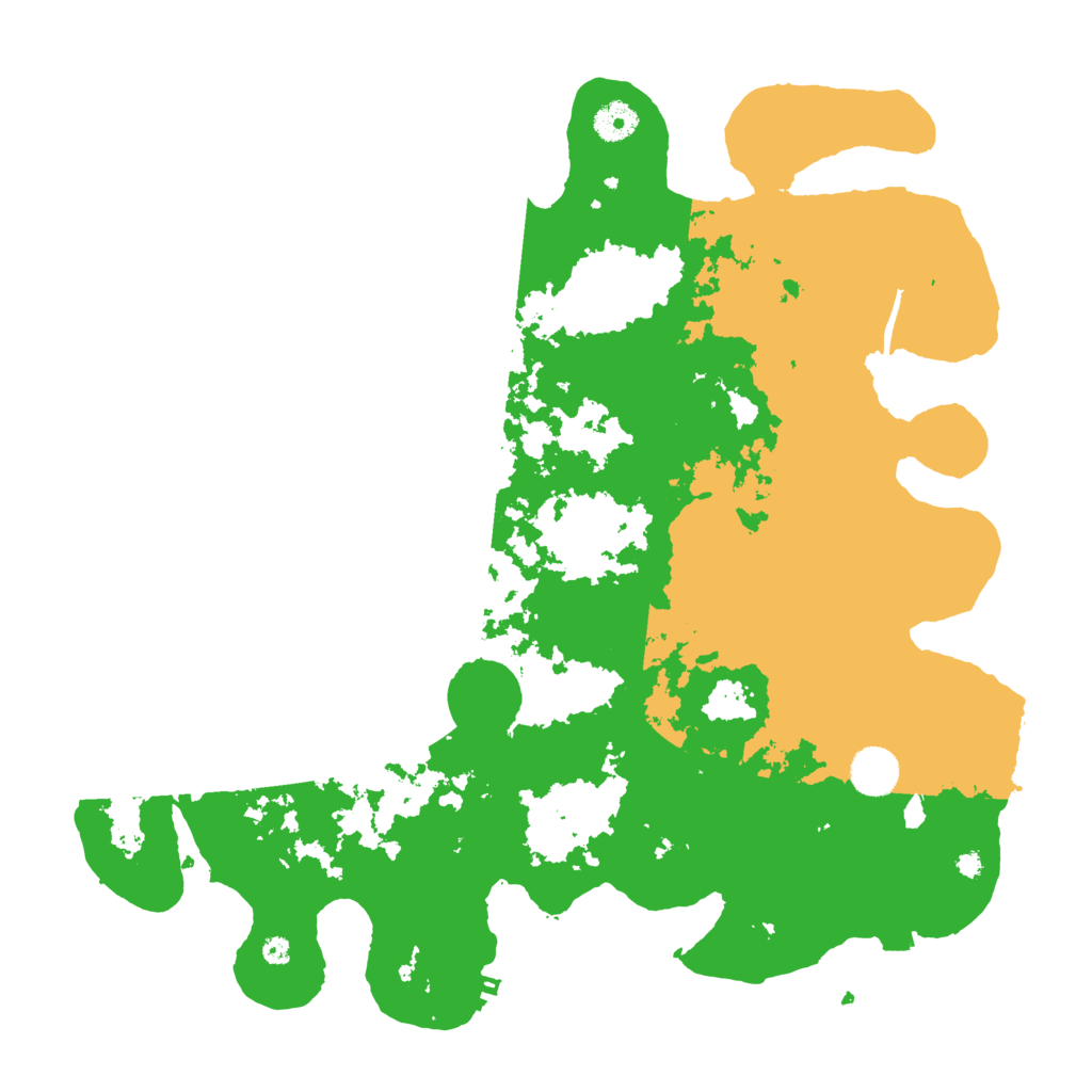 Biome Rust Map: Procedural Map, Size: 4000, Seed: 1736