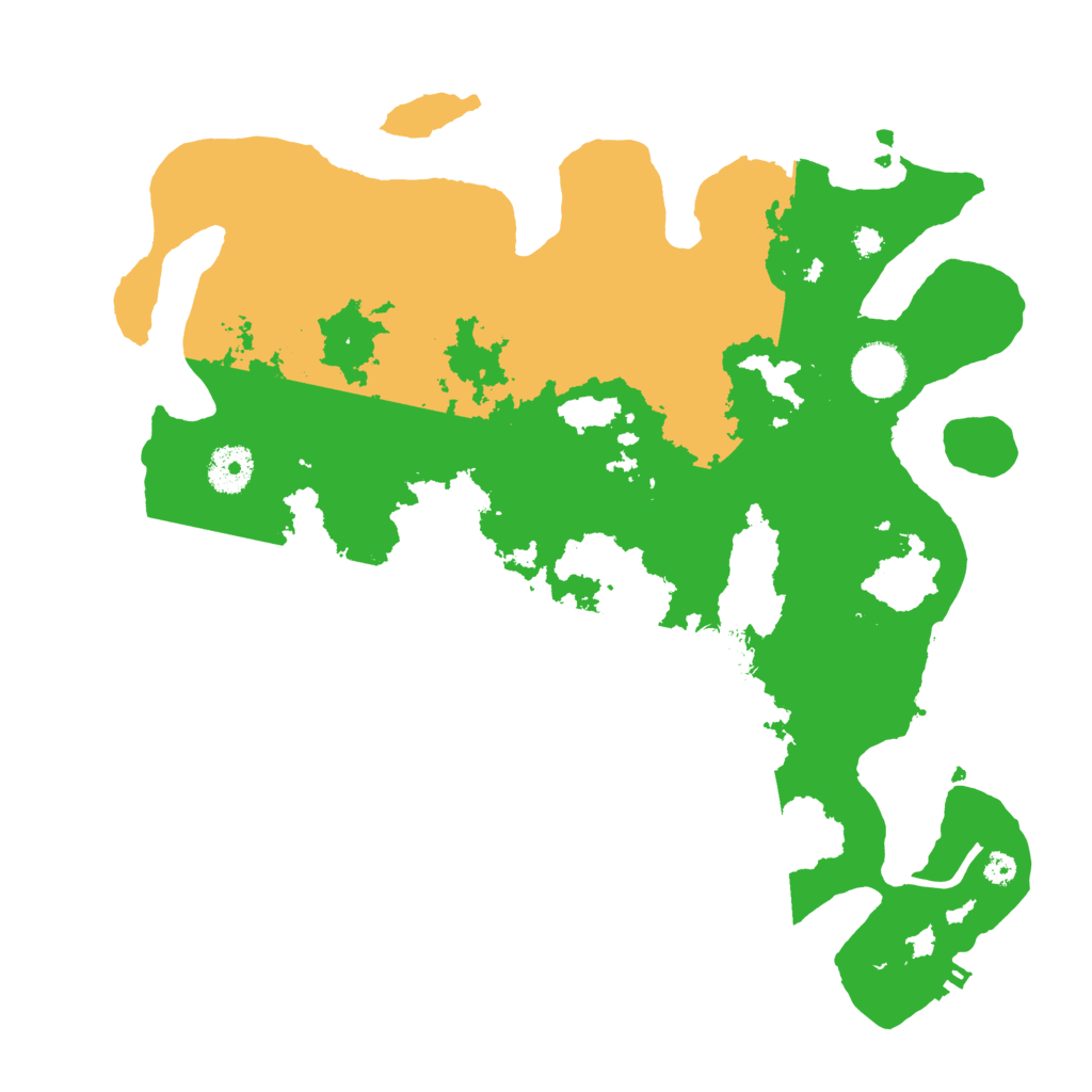 Biome Rust Map: Procedural Map, Size: 3500, Seed: 1903322148