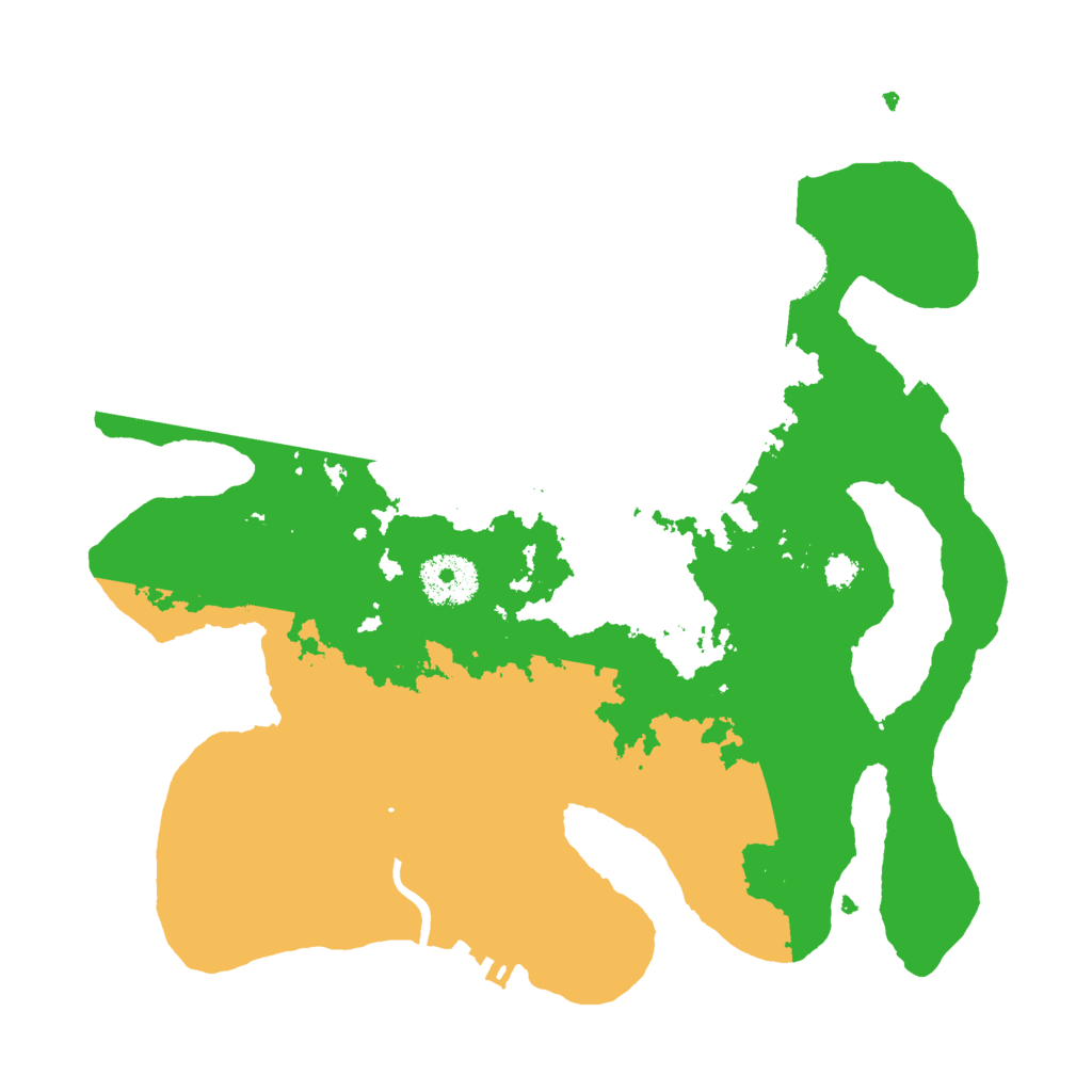 Biome Rust Map: Procedural Map, Size: 3000, Seed: 1879256