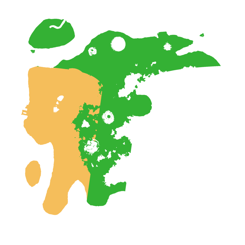 Biome Rust Map: Procedural Map, Size: 3000, Seed: 1862948660
