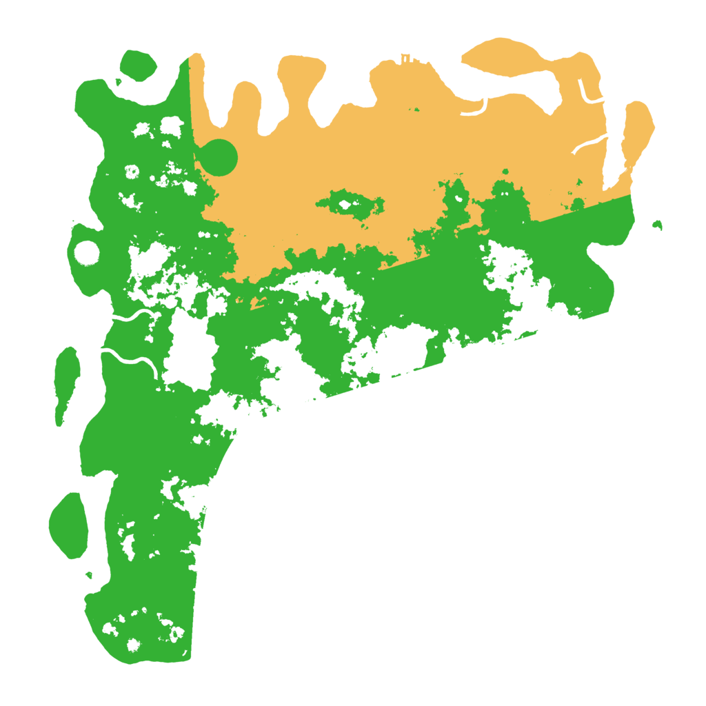 Biome Rust Map: Procedural Map, Size: 5000, Seed: 268420315