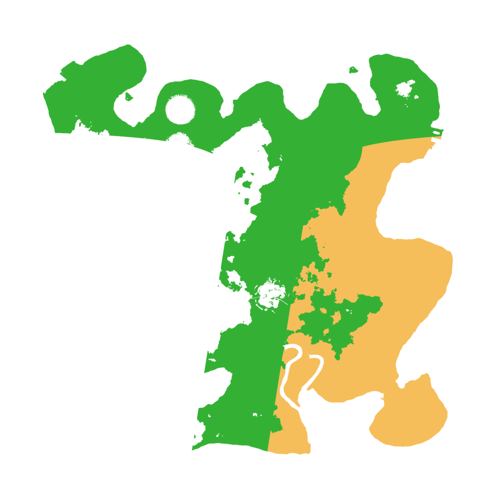 Biome Rust Map: Procedural Map, Size: 3000, Seed: 1014663902