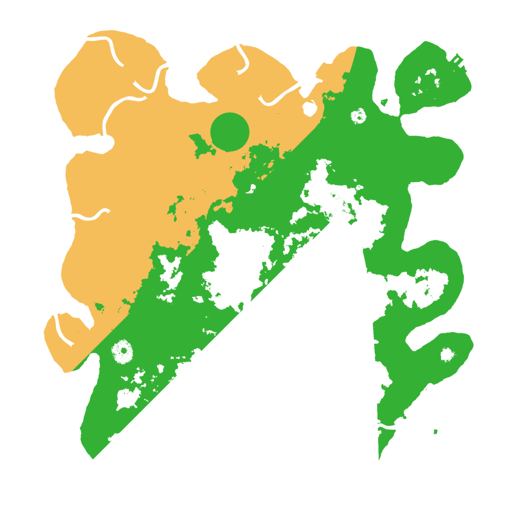 Biome Rust Map: Procedural Map, Size: 3500, Seed: 1039246689