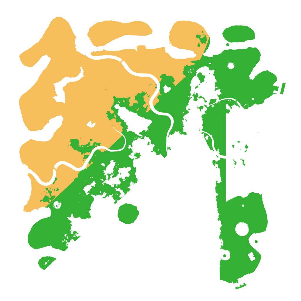 Biome Rust Map: Procedural Map, Size: 4000, Seed: 10731039