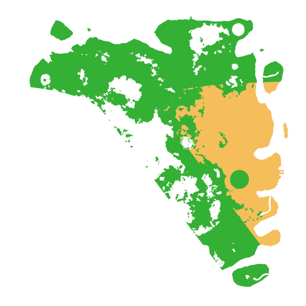 Biome Rust Map: Procedural Map, Size: 4300, Seed: 1065865097