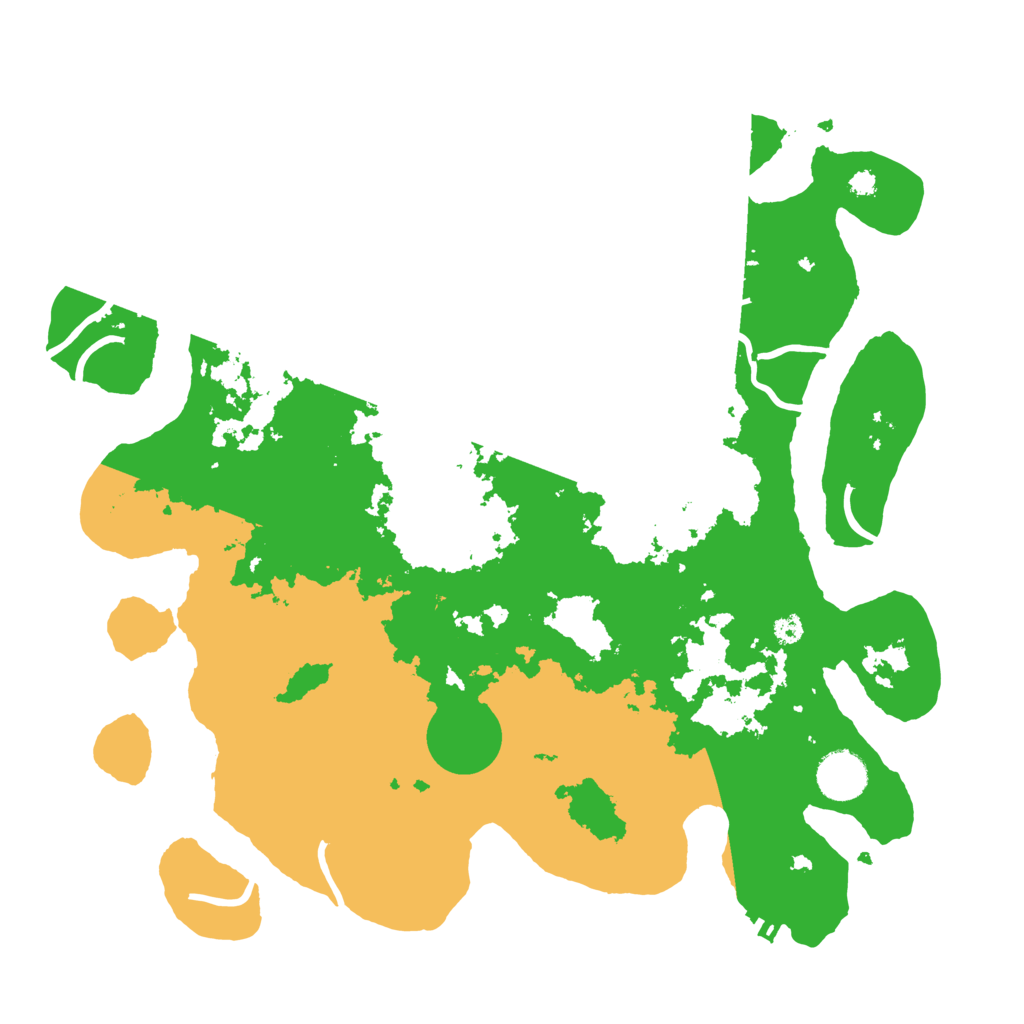 Biome Rust Map: Procedural Map, Size: 3600, Seed: 1473916081
