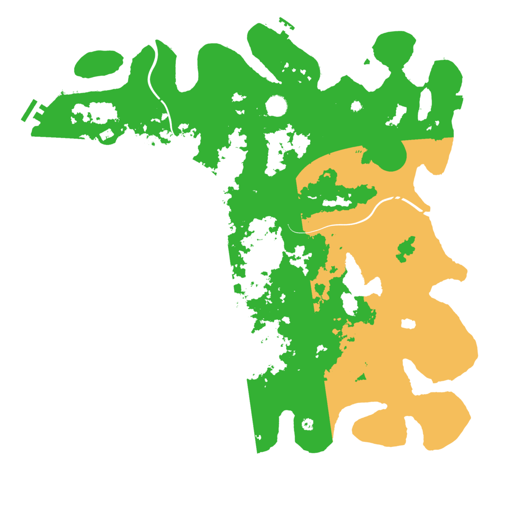Biome Rust Map: Procedural Map, Size: 4250, Seed: 21626020
