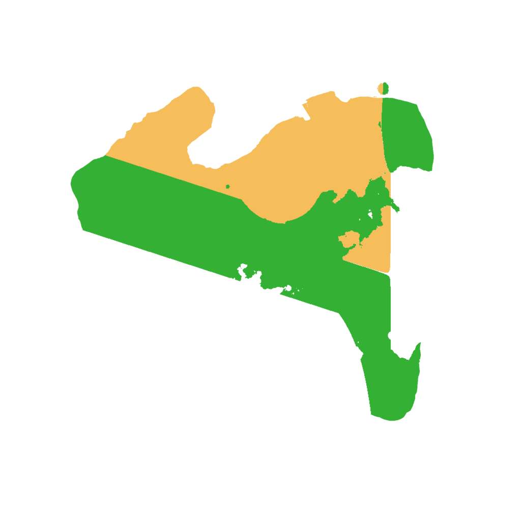Biome Rust Map: Procedural Map, Size: 1777, Seed: 7