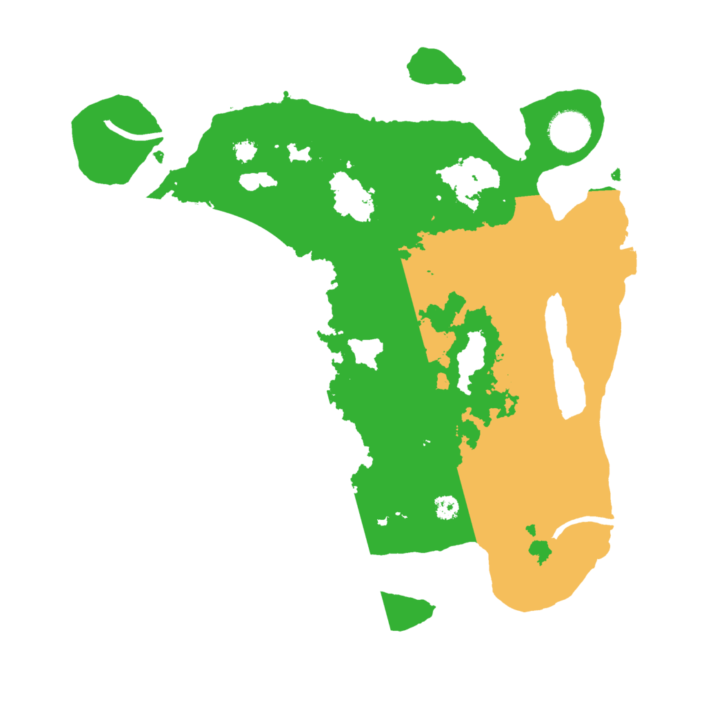 Biome Rust Map: Procedural Map, Size: 3000, Seed: 3705486