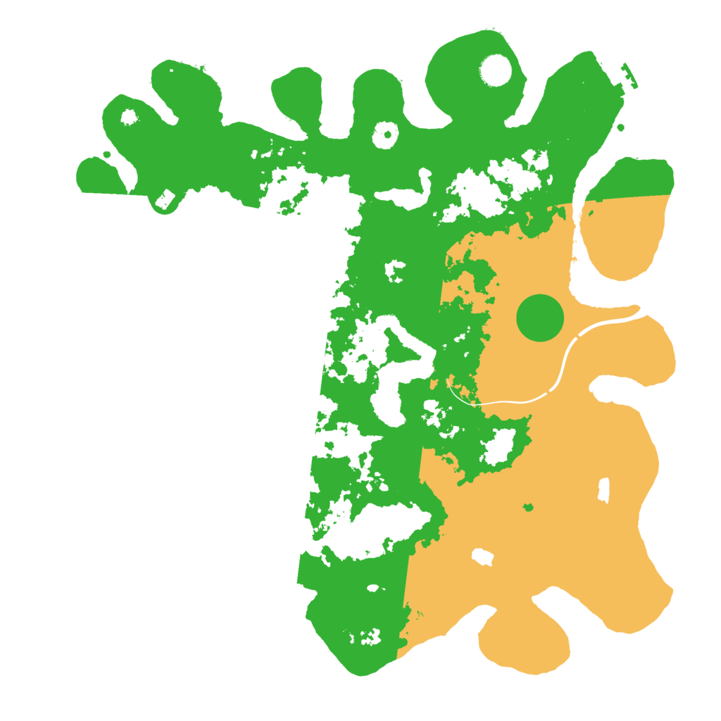 Biome Rust Map: Procedural Map, Size: 4000, Seed: 160314008