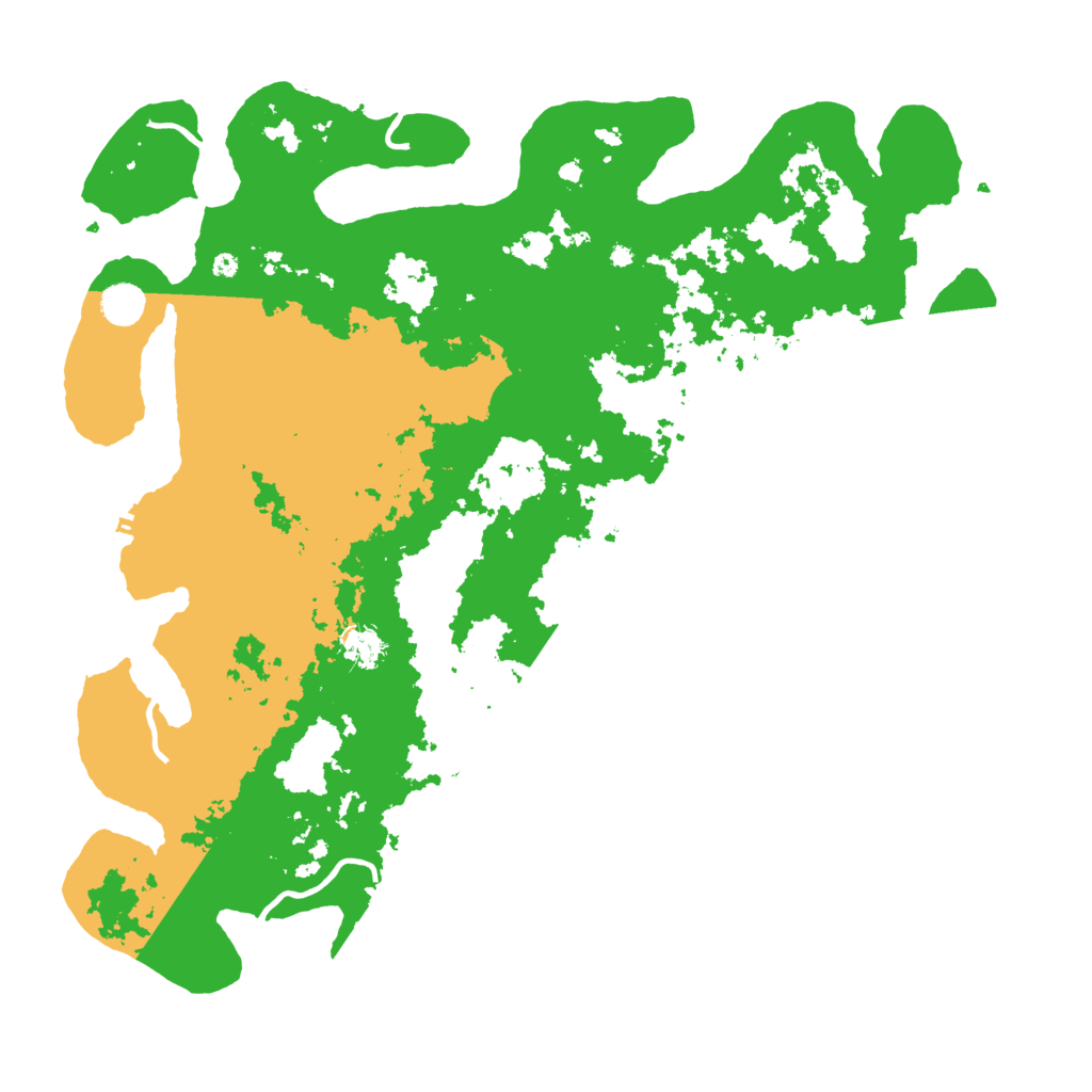 Biome Rust Map: Procedural Map, Size: 4500, Seed: 49120938