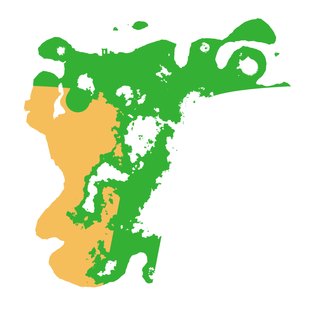 Biome Rust Map: Procedural Map, Size: 3500, Seed: 1019680683