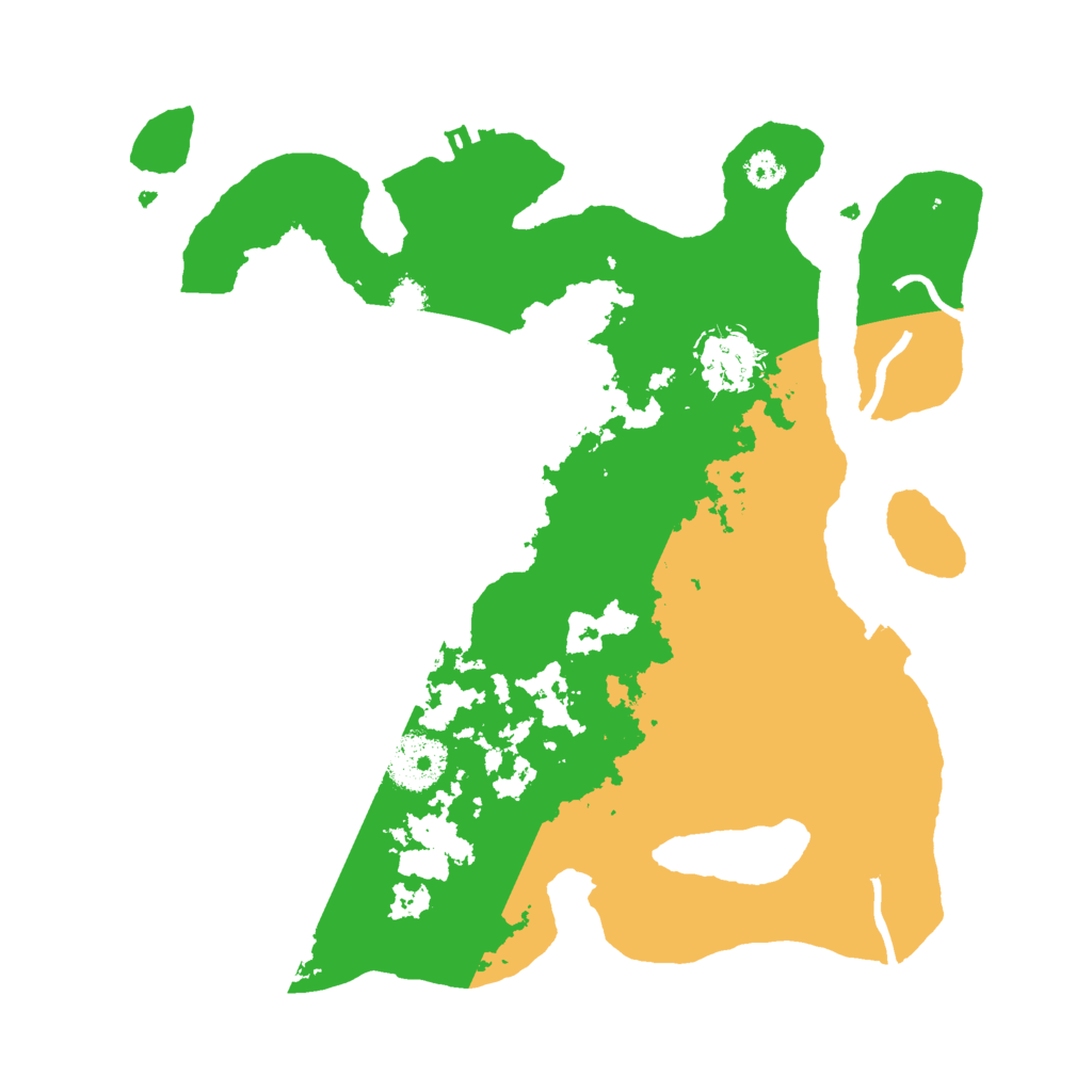 Biome Rust Map: Procedural Map, Size: 3000, Seed: 2032216603