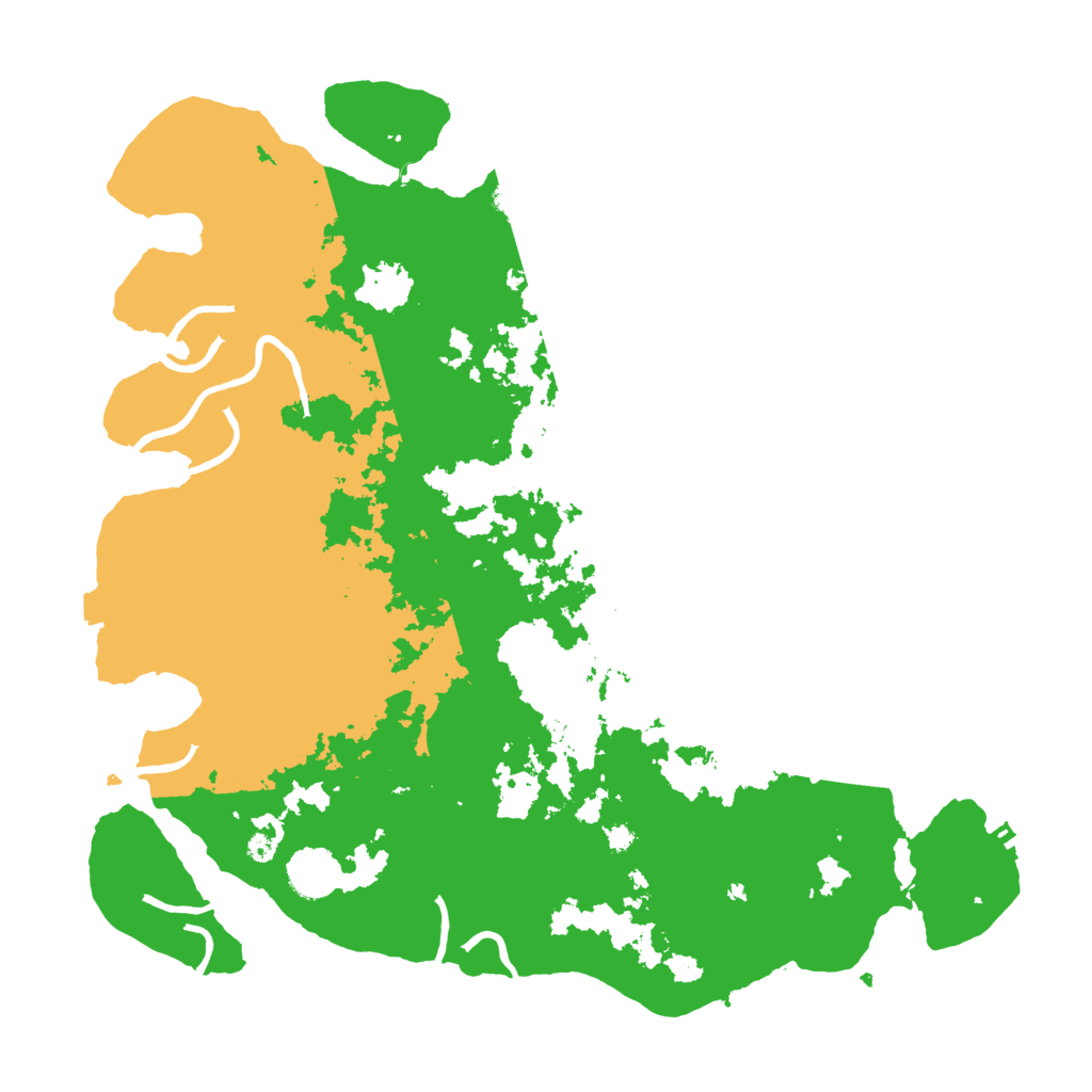 Biome Rust Map: Procedural Map, Size: 3900, Seed: 1349637376