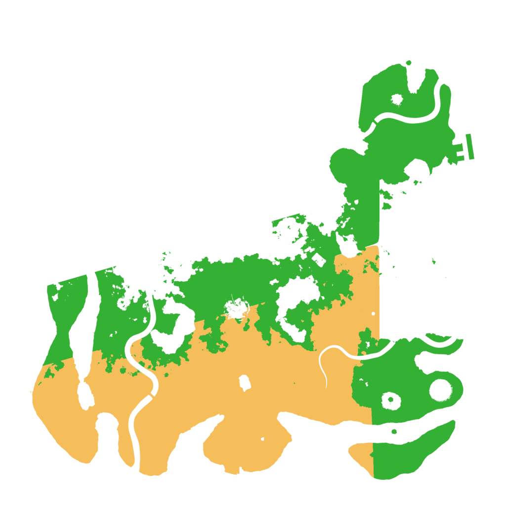 Biome Rust Map: Procedural Map, Size: 4000, Seed: 2172