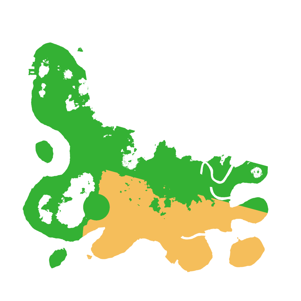 Biome Rust Map: Procedural Map, Size: 3000, Seed: 930682776