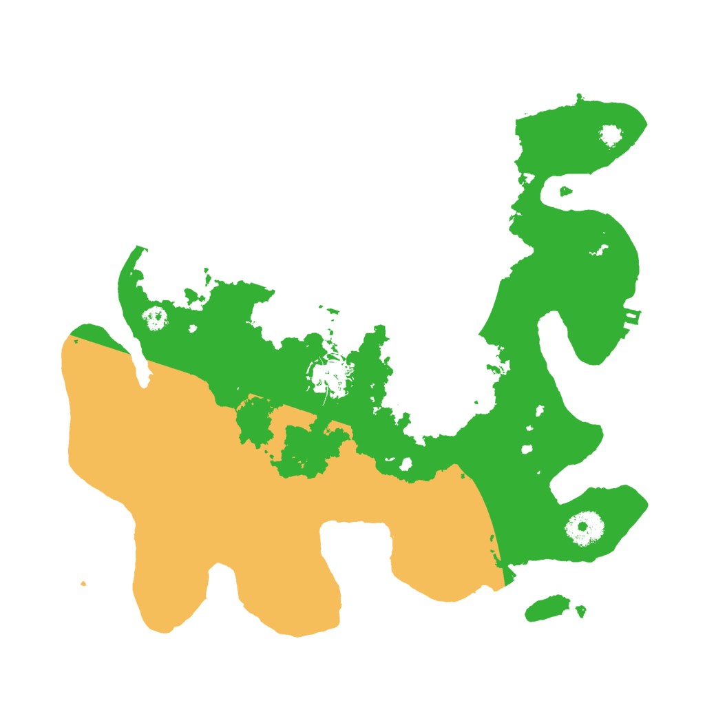 Biome Rust Map: Procedural Map, Size: 3000, Seed: 1679338774