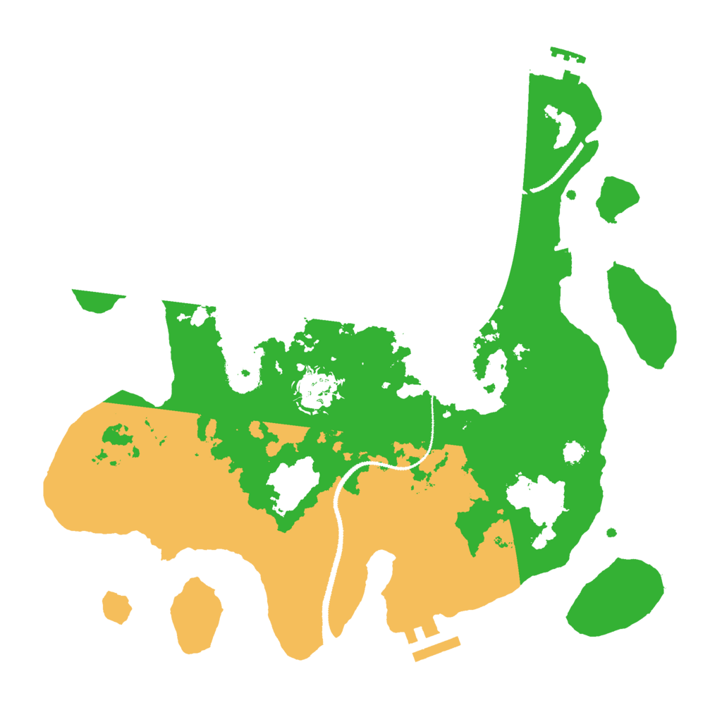 Biome Rust Map: Procedural Map, Size: 3000, Seed: 1884278259