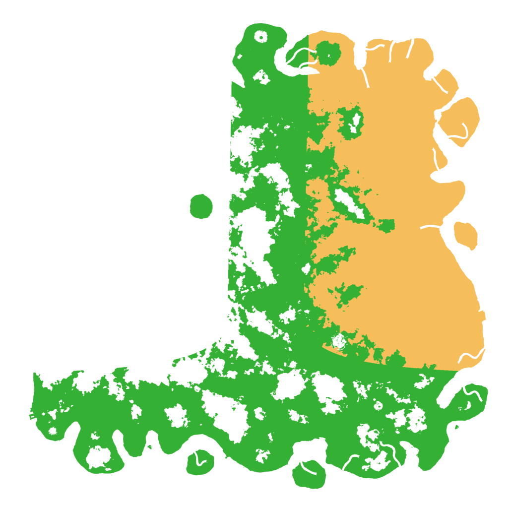 Biome Rust Map: Procedural Map, Size: 6000, Seed: 1769134895