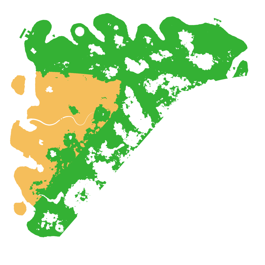 Biome Rust Map: Procedural Map, Size: 5000, Seed: 893408326