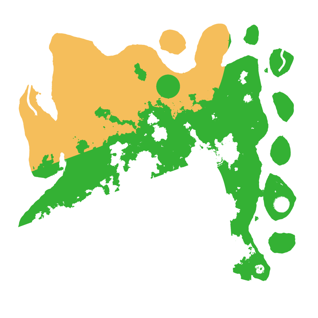 Biome Rust Map: Procedural Map, Size: 3550, Seed: 44361037