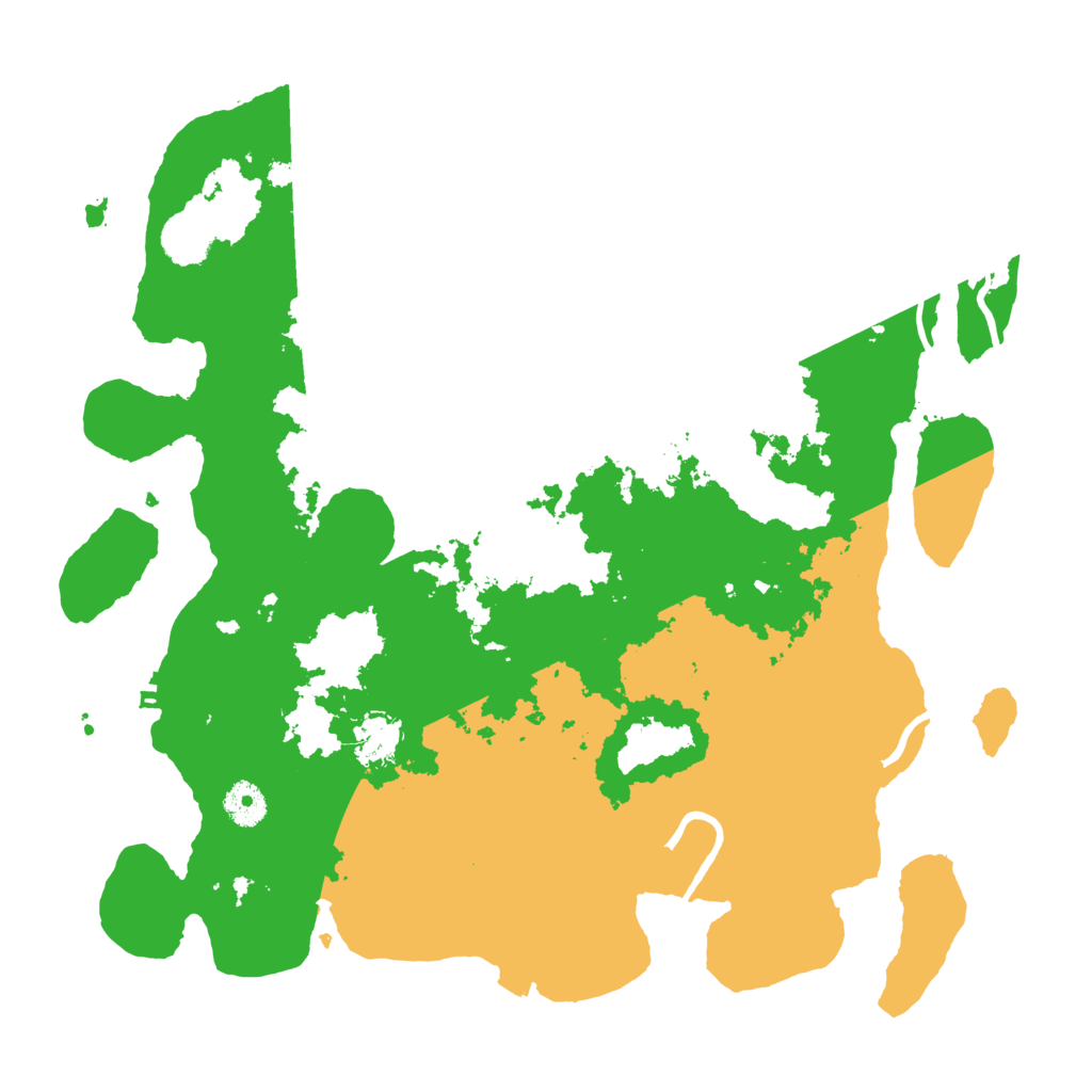 Biome Rust Map: Procedural Map, Size: 3850, Seed: 69565854