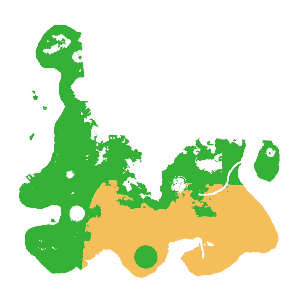 Biome Rust Map: Procedural Map, Size: 3450, Seed: 56802713