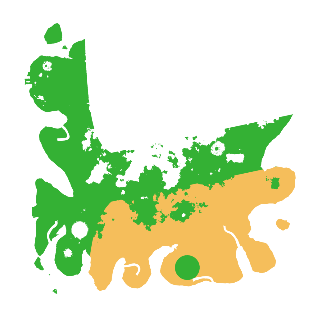 Biome Rust Map: Procedural Map, Size: 3400, Seed: 81778271