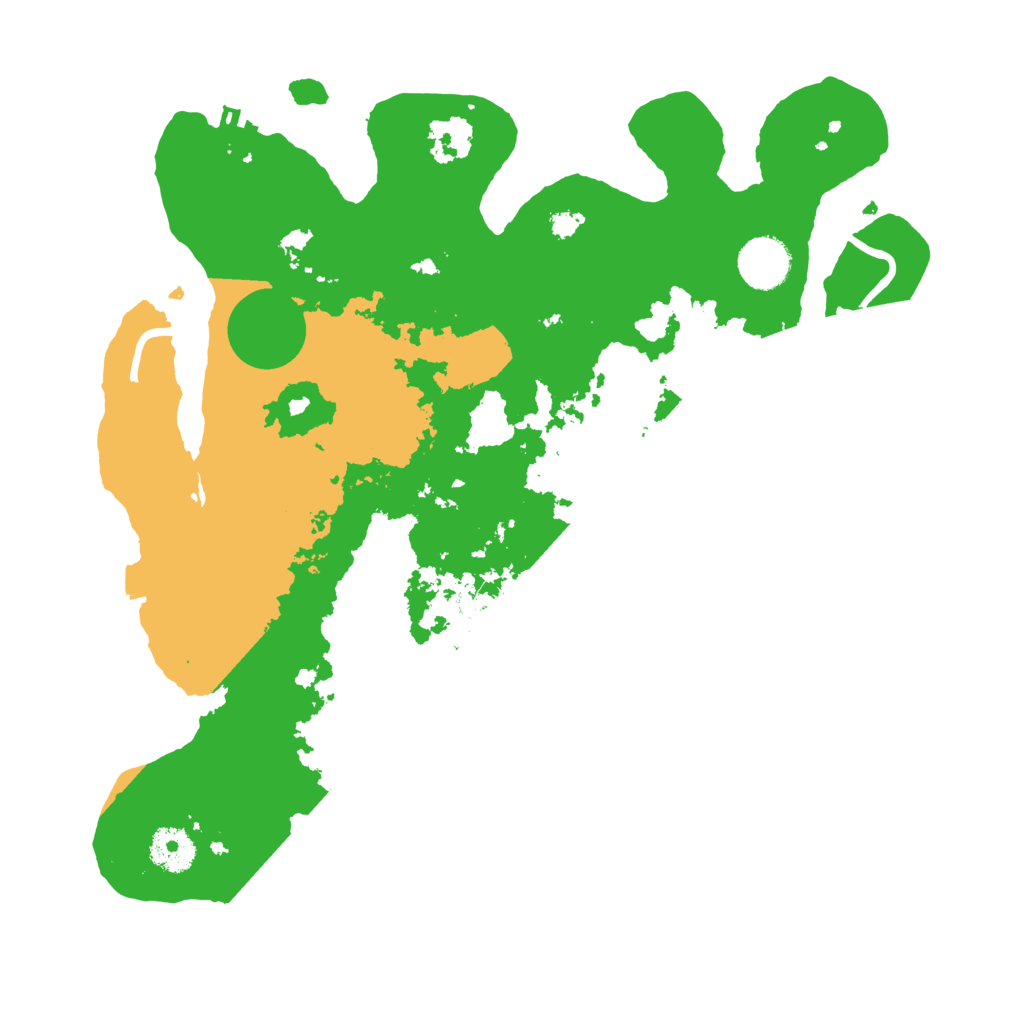 Biome Rust Map: Procedural Map, Size: 3450, Seed: 48608840