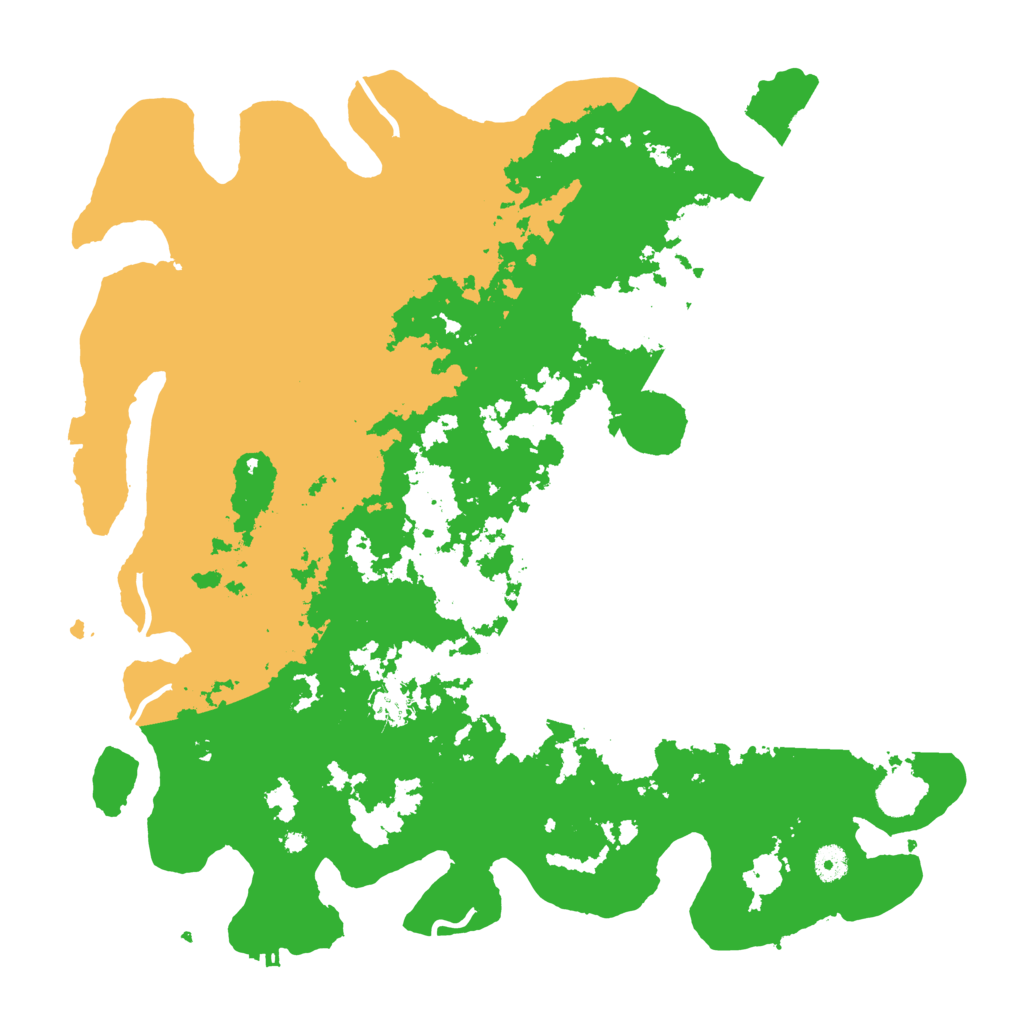 Biome Rust Map: Procedural Map, Size: 4400, Seed: 15023613