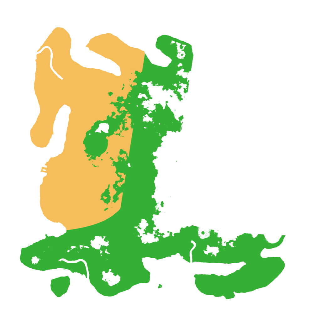 Biome Rust Map: Procedural Map, Size: 3800, Seed: 11539293