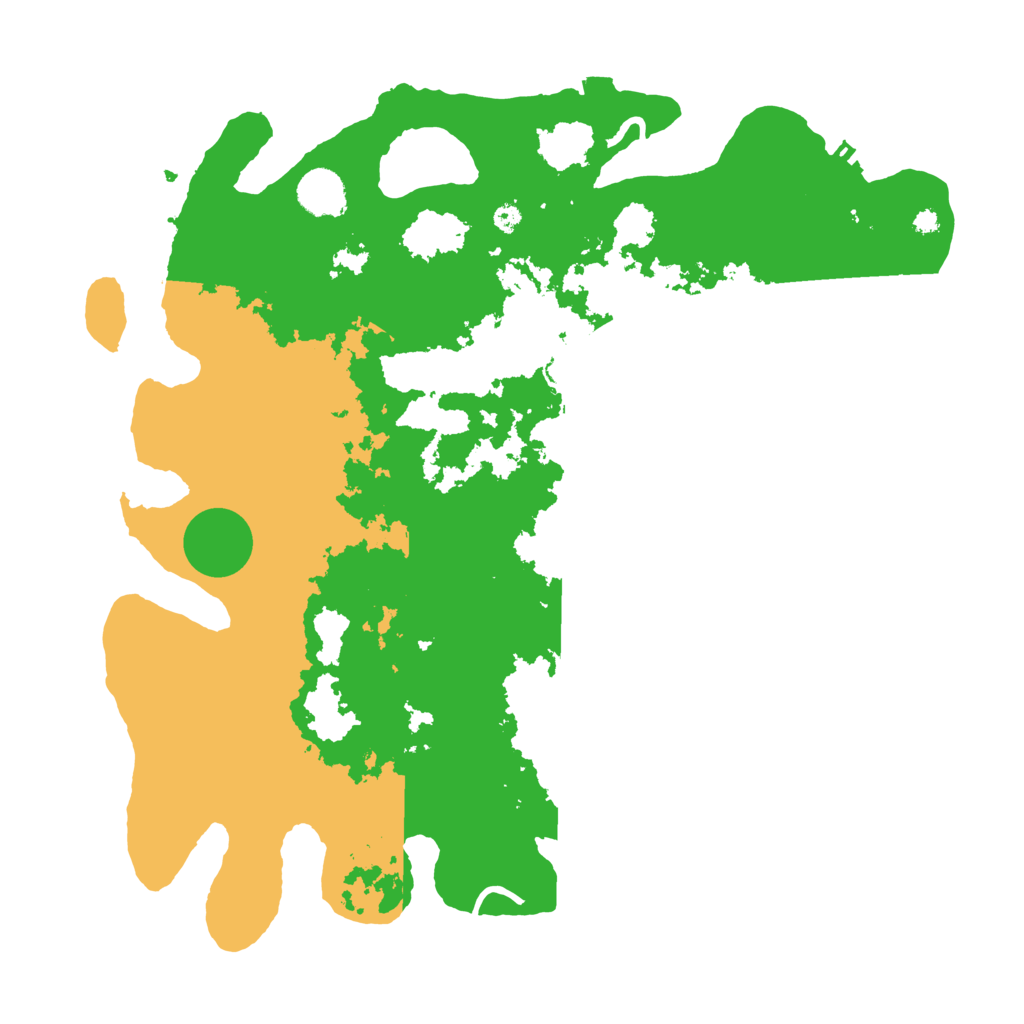 Biome Rust Map: Procedural Map, Size: 3900, Seed: 78154208