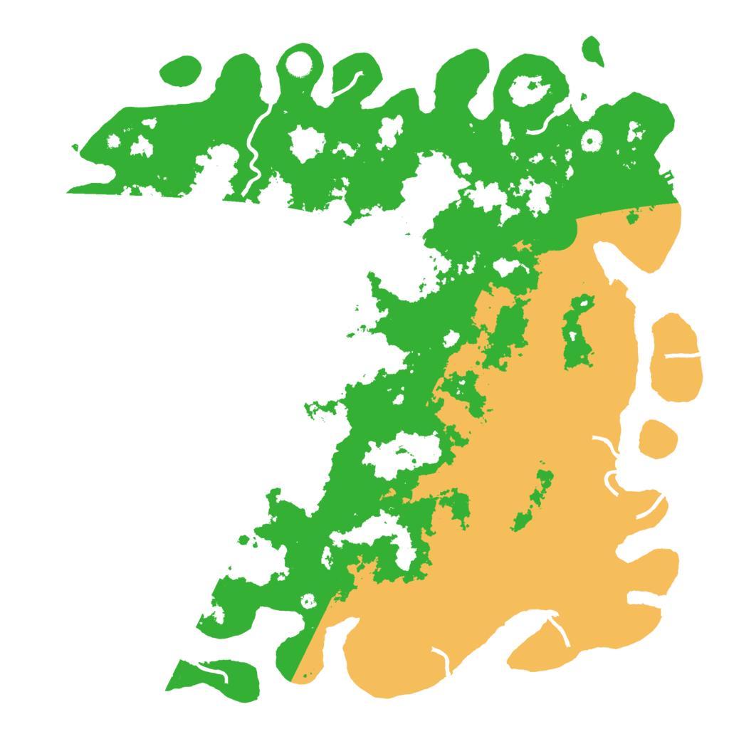 Biome Rust Map: Procedural Map, Size: 5000, Seed: 1252737581