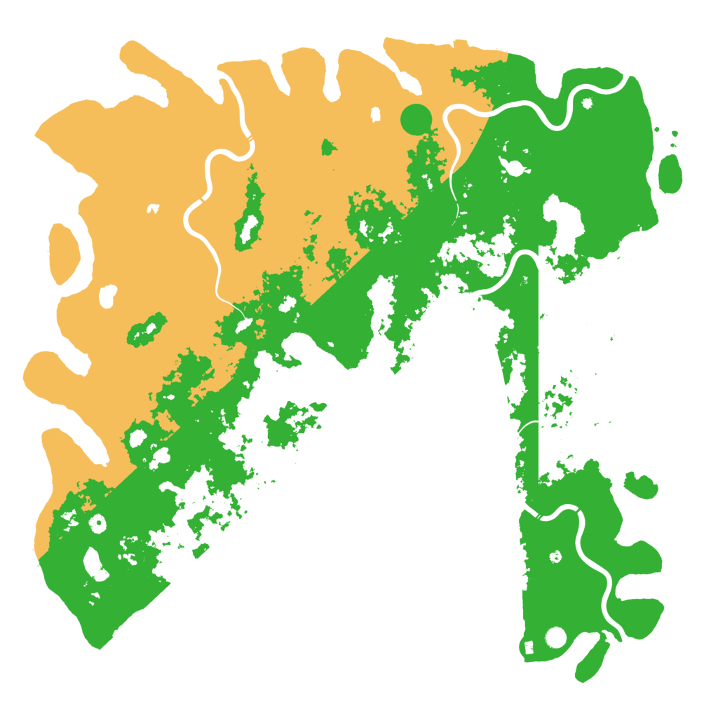Biome Rust Map: Procedural Map, Size: 6000, Seed: 915299434