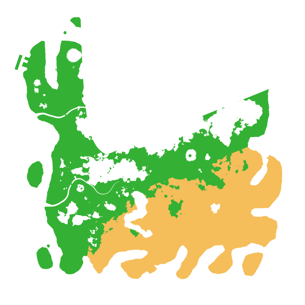 Biome Rust Map: Procedural Map, Size: 4000, Seed: 8923762