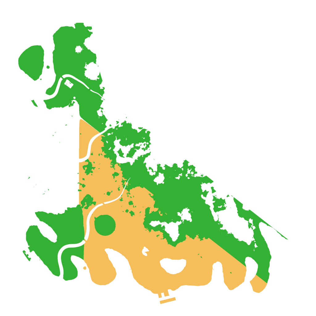 Biome Rust Map: Procedural Map, Size: 4000, Seed: 1337016788