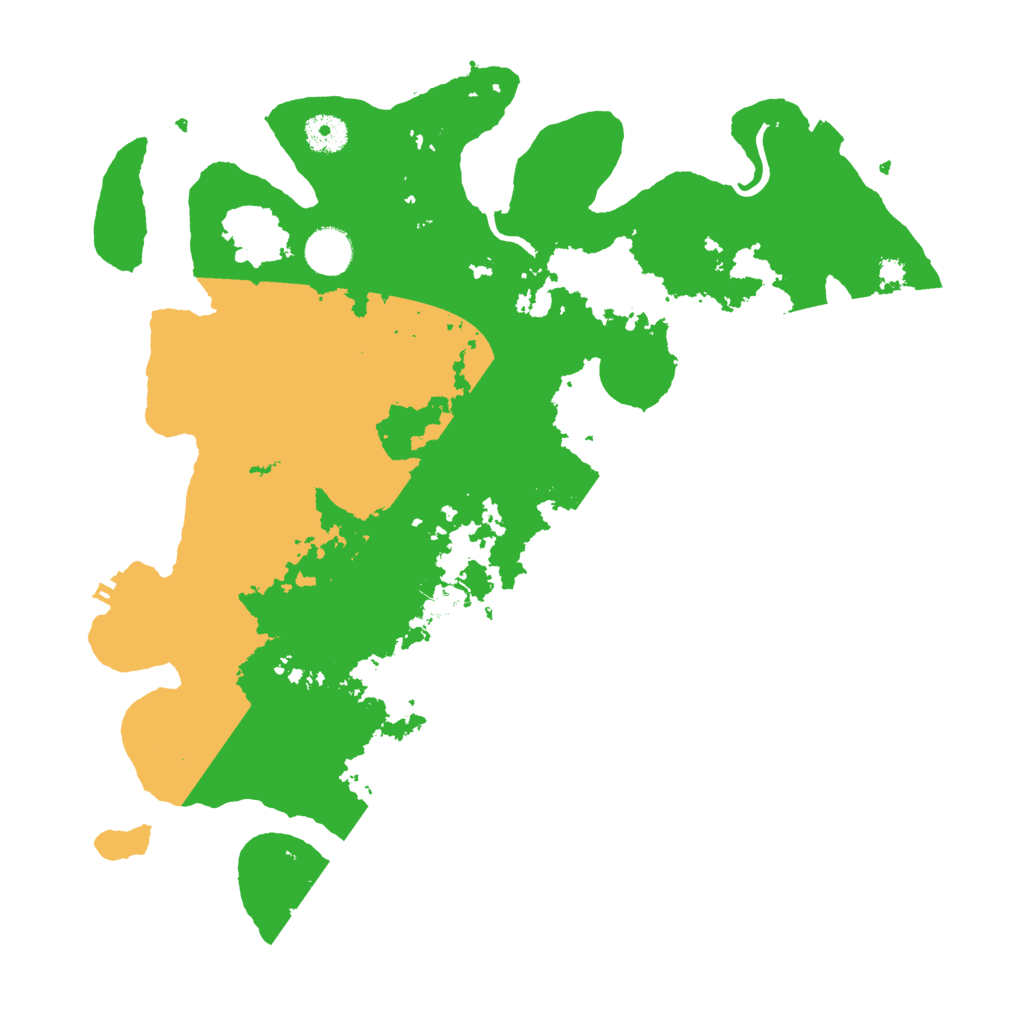 Biome Rust Map: Procedural Map, Size: 3800, Seed: 211