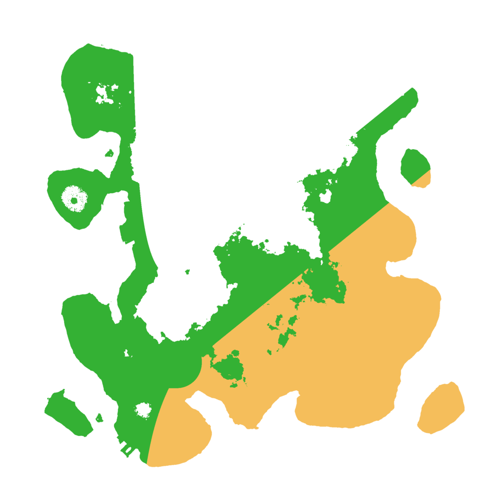 Biome Rust Map: Procedural Map, Size: 3000, Seed: 105325019