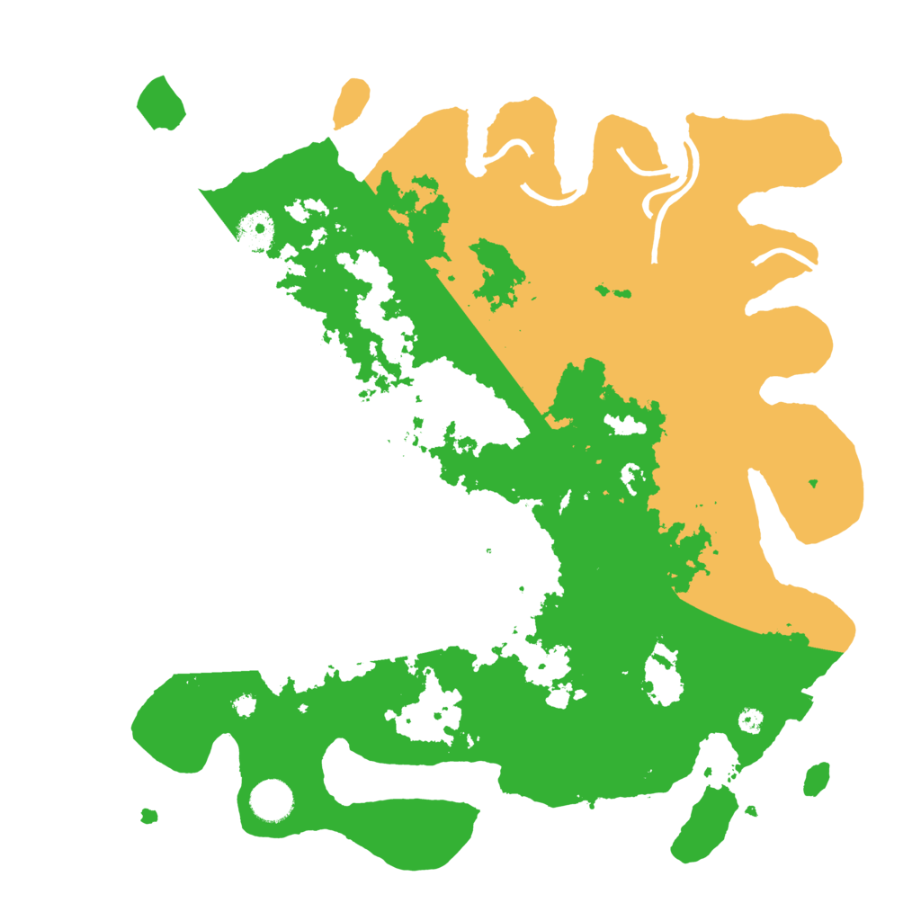 Biome Rust Map: Procedural Map, Size: 3800, Seed: 745440839